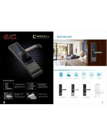 Alternative view of قفل بالميرا باسورد وكرت موديل PAL2015SN