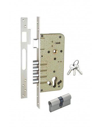 قفل دفن امان اربع اصابع للابواب الخارجية