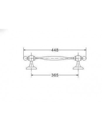 مسكة باب خارجي و سحاب موديل 202 - الصورة 3